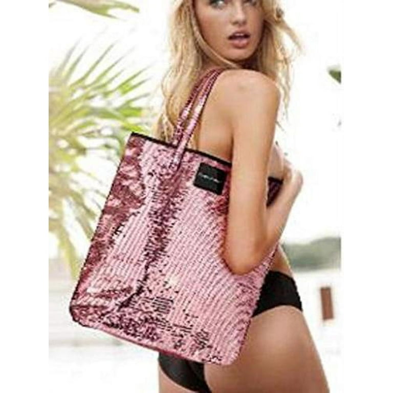 Victoria's Secret, Bags, Victorias Secret Large Red Floral Tote Bag