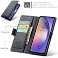 thumbnail image 2 of Funda tipo cartera para Samsung Galaxy A54 5G con bloqueo RFID, tarjetero, soporte magnético, funda protectora de piel con tapa para Samsung Galaxy A54 5G de 6,6 pulgadas, 2 of 6