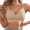 A101-Khaki, variant on Womens Seamless Wireless Supportive Bra Push Up Comfort Soft No Underwire Full Coverage T-Shirt Bra,Comfy(Grey,XXL)