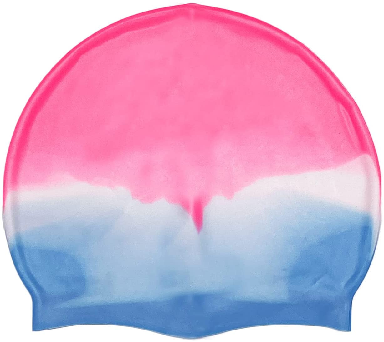 Silicone Kids Swim Cap,Flexible Boys 