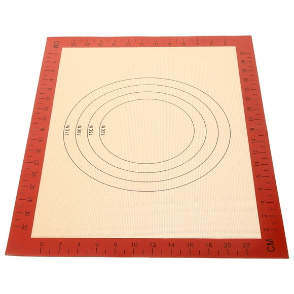 FUTUREORYY Food Safe Silicone Baking Mat Khaki Nonstick Oven Tray Liner Kitchen Baking Supply