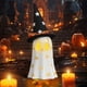 thumbnail image 4 of Figura de bruja fantasma con sombrero de Halloween para decoración espeluznante, 4 of 5