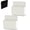 White, variant on Strong Magnetic Marker Holder,Magnetic Erase Marker Organizer,Dry Erase Holder,with Compartments,Utility Storage Organizer for Locker and Metal Cabinets,Blue White