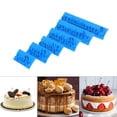 thumbnail image 4 of Words Cake , Durable Bakeware Food-Grade Plastic Easy To Use Non-  for Home Kitchens for Cake Shops, 4 of 8