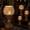 White-A, variant on Pumpkin Tealight Candle Holder, Fall Decor Wooden Pumpkin Candle Holder, Halloween Pumpkin Tea Light Holders, Fall Tables Centerpieces for Thanksgiving & Halloween Party