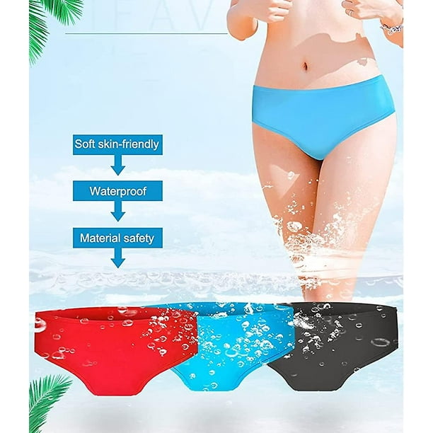 Girls Menstrual Swim Bottoms 4-Layer Leakproof Swimwear Waterproof Bikini  Beach Pants Summer Swimming Period Panties Boxers - AliExpress