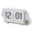 White, variant on Xirurus Modern Mechanical Auto Flip Desk Clock USB Powered Silent Retro Alarm Clock for Living Room Office Decor, White (4.3x2.4x2.4 inches / 11x6x6 cm)