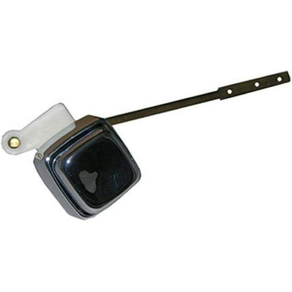 LASCO 04-1759 Toilet Flush Lever with Chrome Plated Button, Front Mount