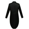 thumbnail image 2 of MSemis 4 Piece Men’s Classic Fit Tuxedo Tailcoat Tail Coat Suit, 2 of 4