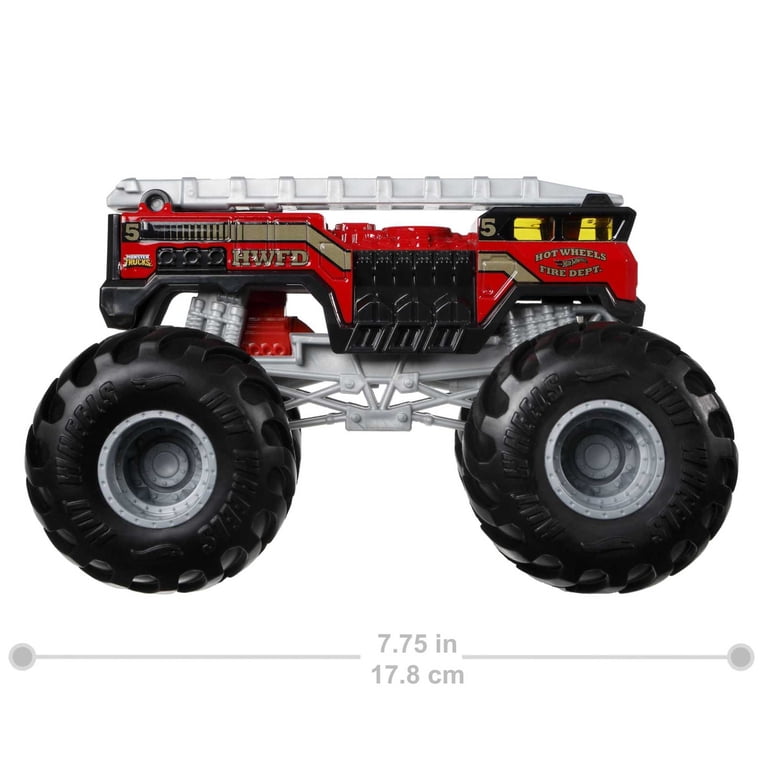 Hot Wheels Monster Trucks Oversized 1:24 Scale Die-Cast Toy Truck photo 4