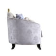 thumbnail image 2 of ACME Sheridan Loveseat w/5 Pillows, Cream Fabric, 2 of 5