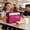 Red, variant on Reversible Sequin Insulated Lunch Bag, Portable Leakproof Cooler Tote for Work, School, Picnic, Travel