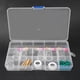 thumbnail image 1 of Kit de soldadura TIG ANGGREK Piezas de Antorcha TIG cubierta frontal de PTFE abrazadera de electrodo 30 Piezas, 1 of 7