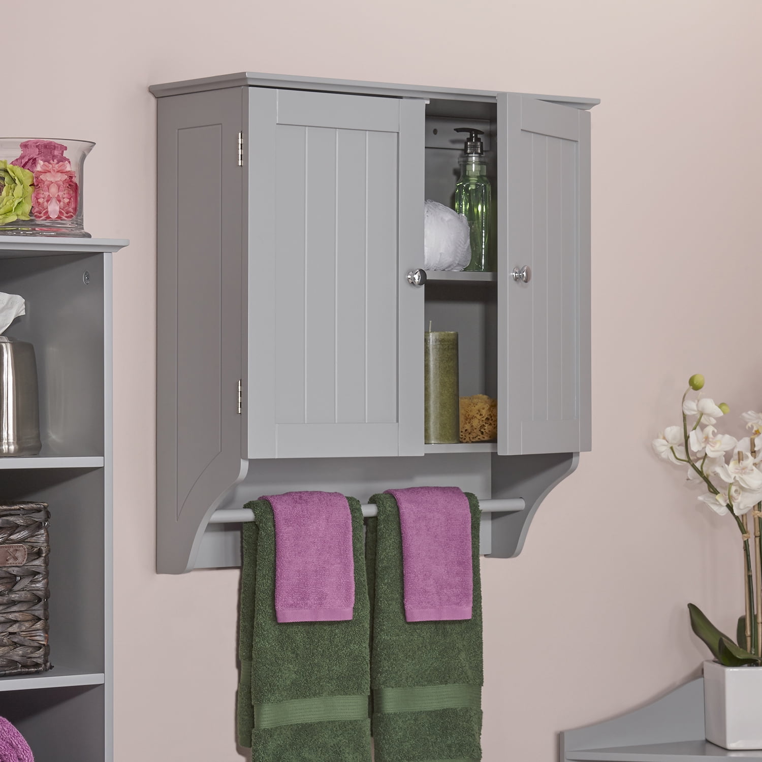 Riverridge Ashland Collection 2 Door Wall Cabinet Com