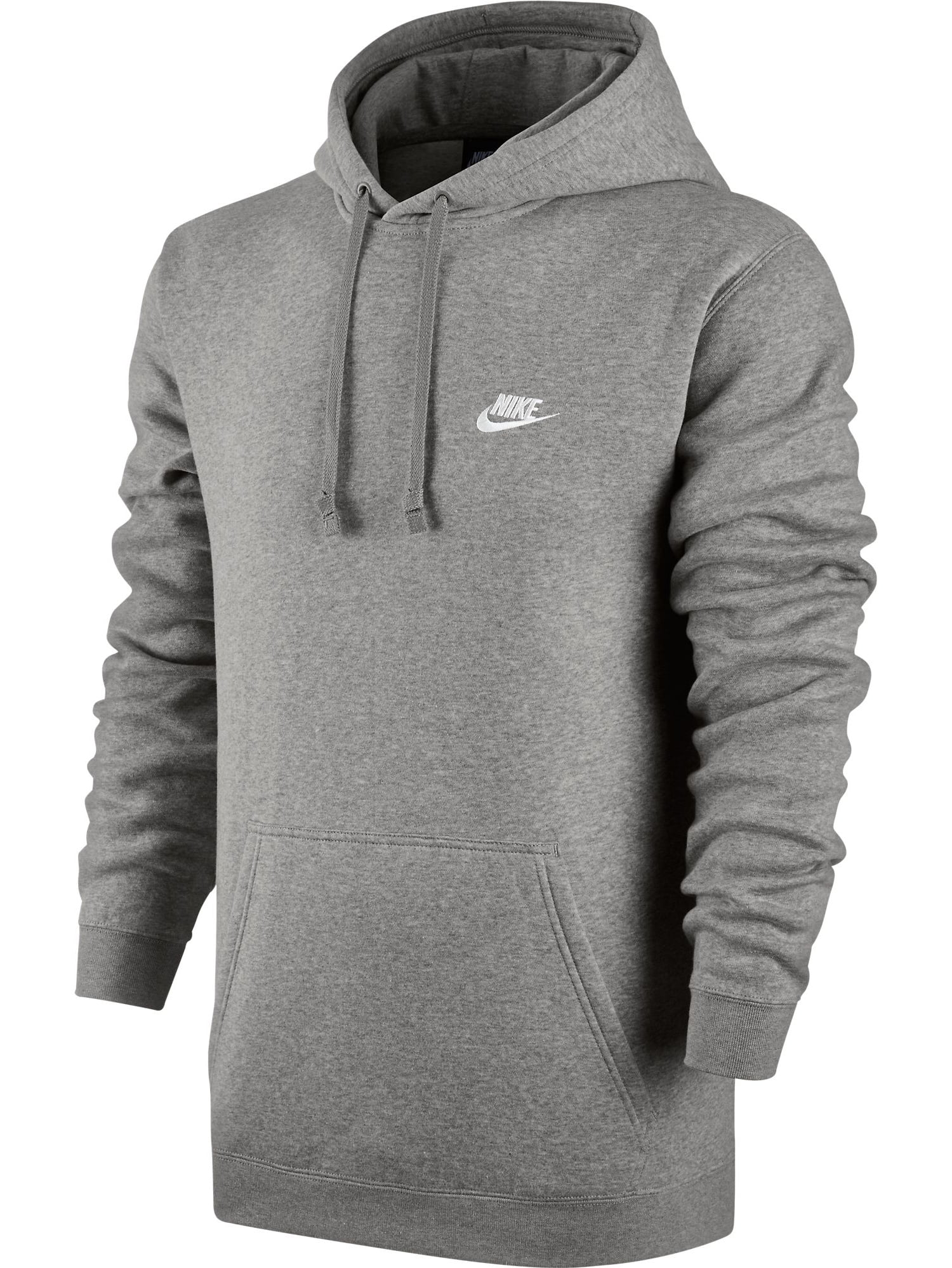 nike light gray hoodie