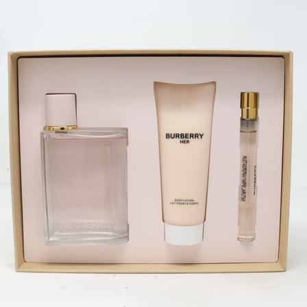 Burberry Her Collection Eau de Parfum 3 PCS Gift Set NEW