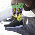 thumbnail image 2 of QASIEATN Women's Daily Clothing Essentials Women's Themed Comfortable 3D Cute Printed Mid Calf Sports Socks Fashion Accessories for Women, 2 of 7