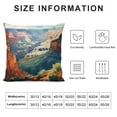 thumbnail image 5 of JEUXUS Park Cushion Covers Natural Landscapes in America Pillow Cases Cityscape Souvenir Gift Pillows Nursery Decor Modern Linen Pillow Cover for Sofa Chair Car, 5 of 5