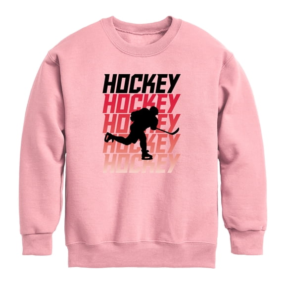 Instant Message - Hockey Fade Graphic Fleece Sweatshirt