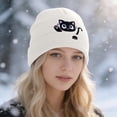 thumbnail image 2 of AJGRHE Winter Trapper Cap With Soft For Cold Weather Outdoor Hat White One Size, 2 of 5