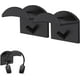 thumbnail image 1 of 2 piezas de soporte para auriculares, soporte para auriculares de gel de sílice que no requiere perforaciones, con soporte para auriculares con gancho, blanco, 1 of 5