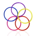 thumbnail image 2 of HLONK 12PCS Plastic Toss Rings for Carnival and Backyard, 2 of 7