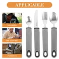 thumbnail image 2 of SHISUYAN 1 Set of Elderly Adaptive Utensils Portable Adaptive Utensils Disabled Elderly Tableware, 2 of 8