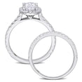 thumbnail image 4 of Created Forever Women's 2 1/3 CT Lab Created Diamond 14K White Gold Bridal Ring Set (G-H, VS1-VS2), 4 of 7