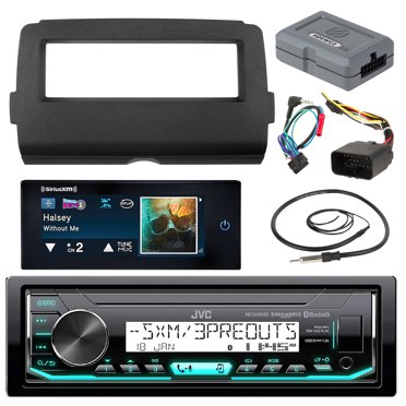 Enrock Marine Single-DIN Radio Dash Kit Protectors – Black/White – For Boat Or Car