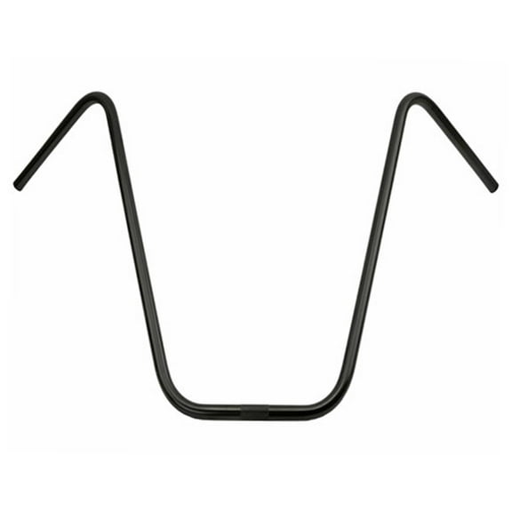 V Lowrider Handlebar 22" 22.2mm Black. Bike handle bar, bicycle handle bar, lowrider handle bar, chopper, lowrider bike part