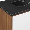 thumbnail image 3 of Modway Transmit 36" Bathroom Vanity in Walnut Black, 3 of 10