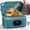Blue, variant on Cordless Heated Lunch Box, Rechargeable Warmer | 5-Surface Surround Heat Heated Leak Resistant Portable bag Adjustable Strap