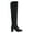 BLACK, variant on Dream Pairs Women's Thigh High Block Heel Boots