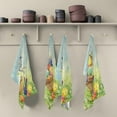 thumbnail image 2 of Watercolor Basket Easter Eggs Tulips Willow Tree on The Grass Kitchen Dish Towels Set of 4 Absorbent Hand Towels, Lint-Free 18"x28" Dishcloths Fast Drying for Cooking Baking Home Clean, 2 of 7