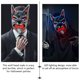 thumbnail image 5 of 1 UNID HALLOWEEN LED Mascarilla Lobo Encabezado Mascarilla Glow Suministros de fiesta sin batería, 5 of 5