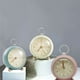 thumbnail image 5 of Inteprter Práctico y duradero reloj despertador retro de cabecera para un cómodo despertador, reloj duradero y resistente, diseño minimalista Electrónica Azul hielo, 5 of 6
