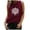 Khaki, variant on Qiopertar Women's Casual Fashion Letter Sun Flower Print Sleeveless Vest Deals of the Week Clearance under $5 Saving Up To 90% Off