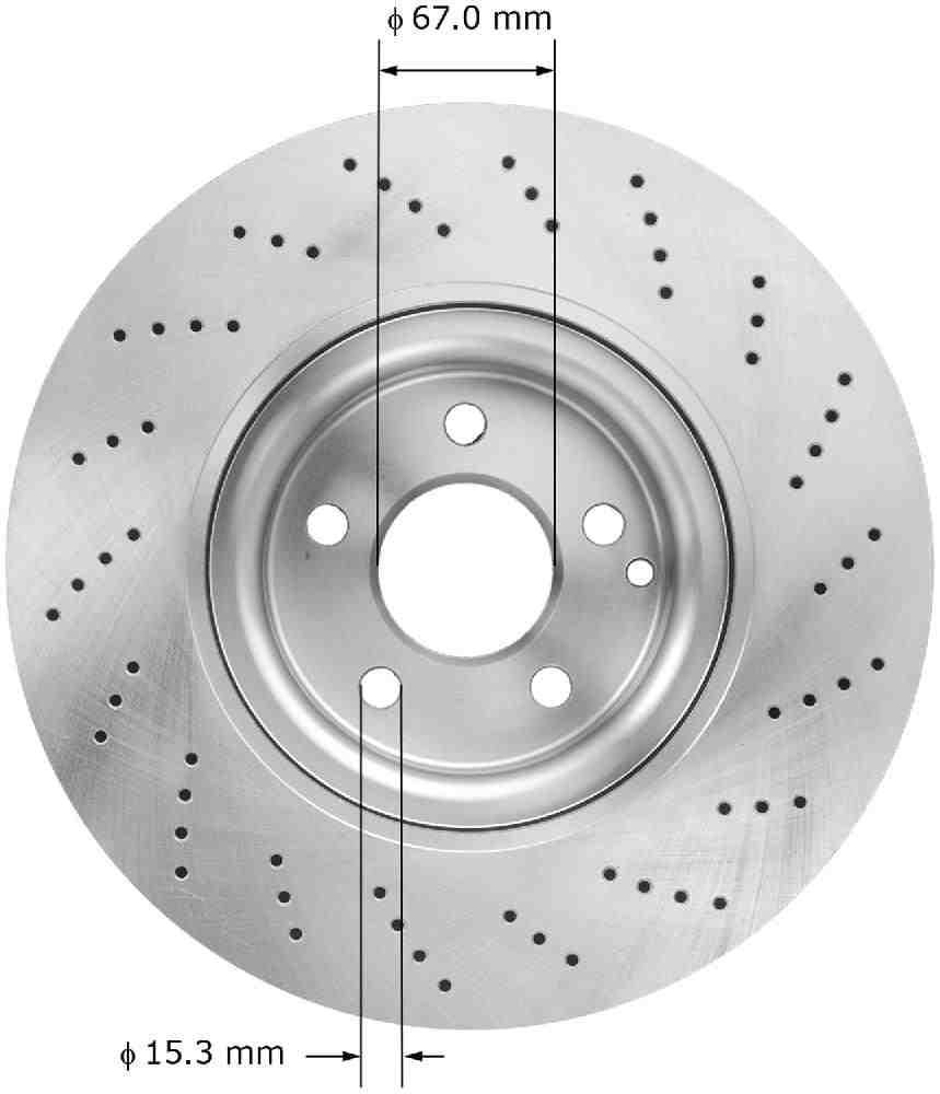 Bendix PRT6029 Premium Brake Rotor