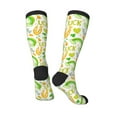 thumbnail image 4 of Fotbe St Patrick's Day1 print Women's Men's Novelty Crew Socks Cotton Socks Knee High Socks for Walking,Running,Nurses,Pregnancy, 4 of 9