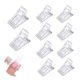 thumbnail image 5 of Acrílico Para Uñas, Puntas De Uñas Transparentes, Clip Duradero, Clip De Uñas Estable, Clip De Pellizco De Uñas Compacto, Clip De Estilo De Uñas Resistente Para Maquillaje De Mujeres 10 Piezas Moyic CE002348-00, 5 of 6