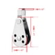 thumbnail image 4 of Kenally Corredor de cuerda para barcos, polea de pulido resistente, prácticos accesorios extraíbles para barcos, reemplazo de elevación Bombillas para automóviles, 4 of 6