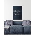 thumbnail image 3 of Believe in Yourself II Painting Print on Wrapped Canvas, 3 of 7