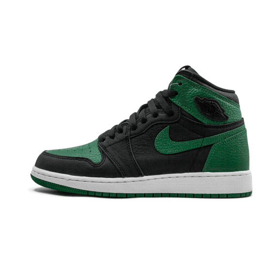 Jordan GRADE SCHOOL Air Jordan 1 High Retro GS "Pine Green Black" 575441 030 from Stadium Goods