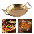 thumbnail image 6 of Pan Fast Heating Kitchen Cookware Kimchi Soup Pot Instant Noodle Pot Gold, 6 of 8