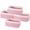 pink, variant on HLAOLA 4-Pack Cotton Rope Storage Baskets, Rectangle Baskets with Handles, Nursery & Bathroom Organizer