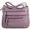 purple, variant on YOPTOP 10 Pockets Crossbody Purses for Women Medium Pocketbooks Lightweight Ladies Satchel Bag Multi Pocket Shoulder Handbag,red