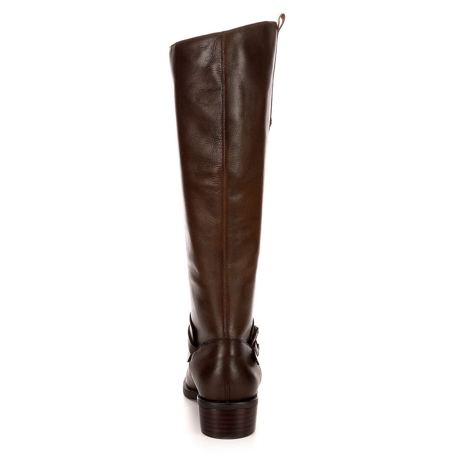 Franco Fortini Womens Raya Riding Boot Shoes, Dark Brown, US