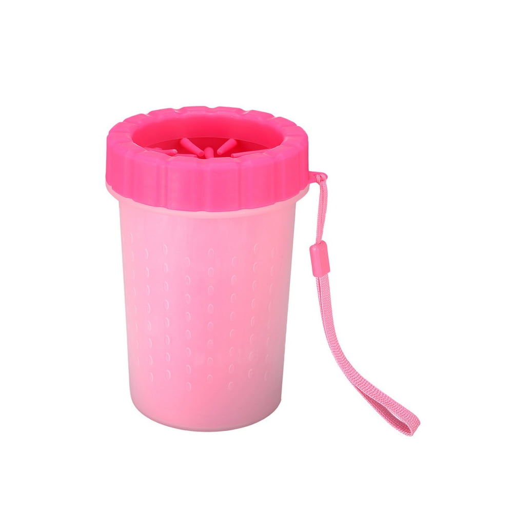 Dog Paw Cleaner 2 in 1 Silicone Dog Paw Washer Cup Portable Silicone