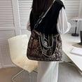thumbnail image 2 of Kukuzhu Large Puffy Tote Bag for Women Lightweight Quilted Cotton Padded Shoulder Bag Winter Down Handbag Crossbody Bag, 2 of 6