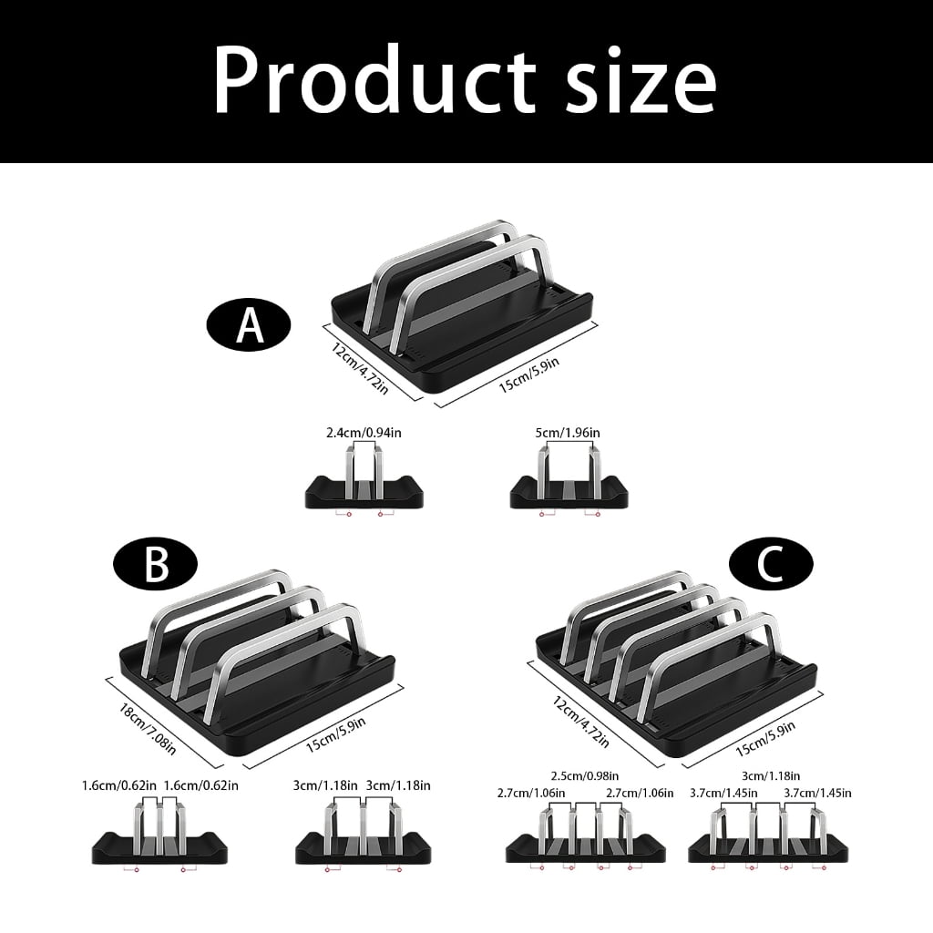 Laptop Stand Portable Vertical Laptop Stand for Notebook Laptop Holder